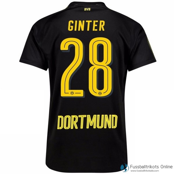 Borussia Dortmund Trikot Auswarts GInter Milan 2017-18 Fussballtrikots Günstig